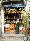 Stall with fruits